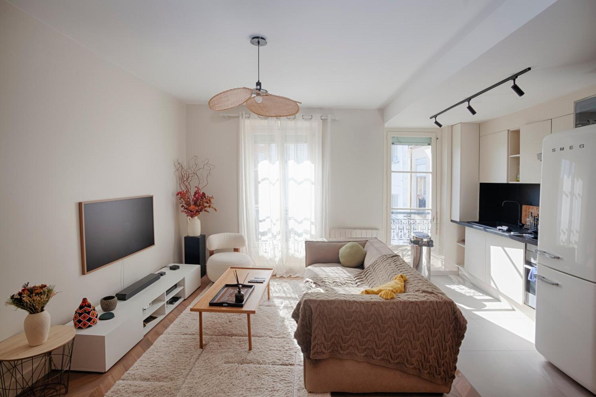 Duplex Zen Avec 2 Chambres Párizs Kültér fotó