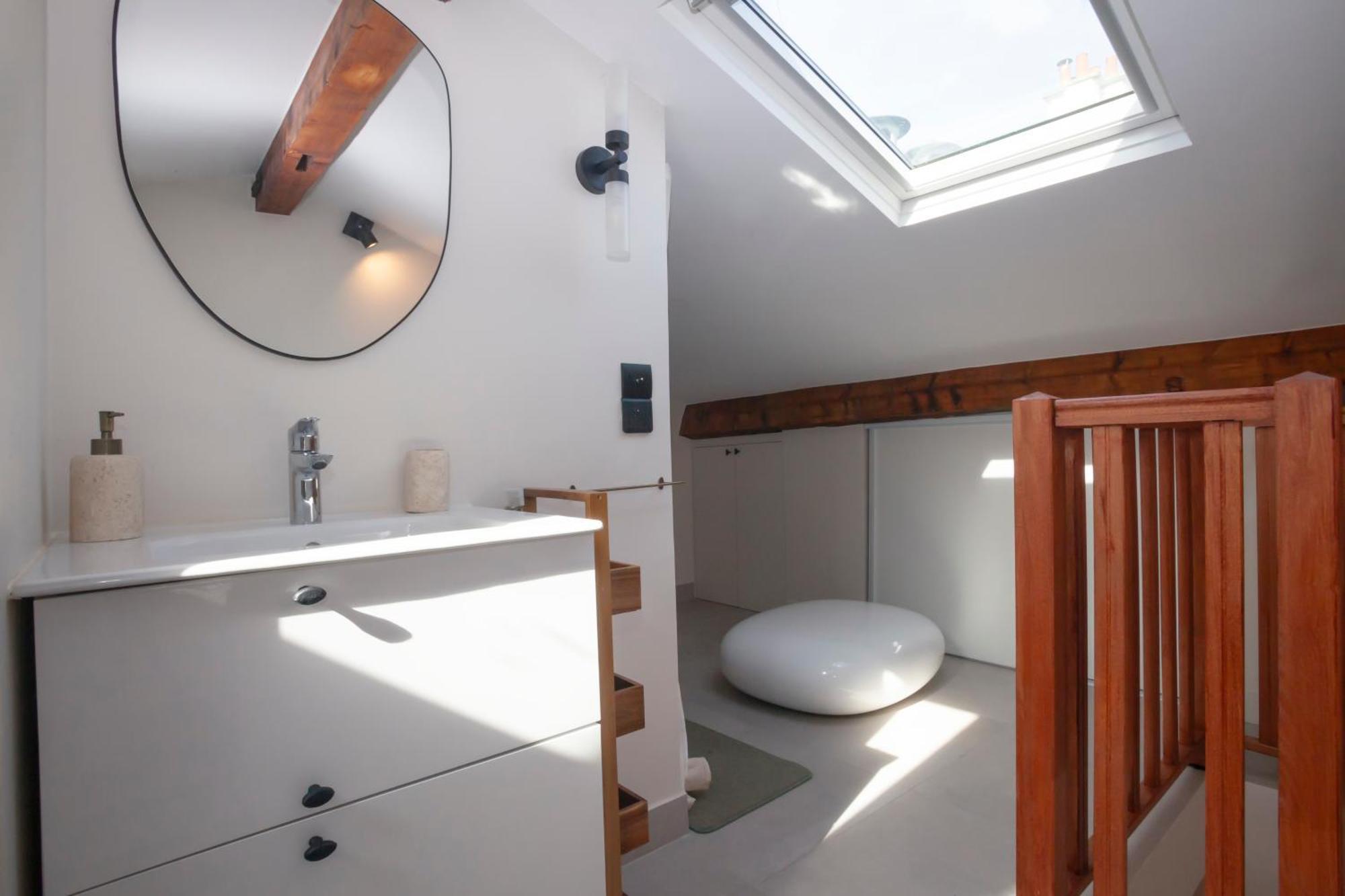 Duplex Zen Avec 2 Chambres Párizs Kültér fotó
